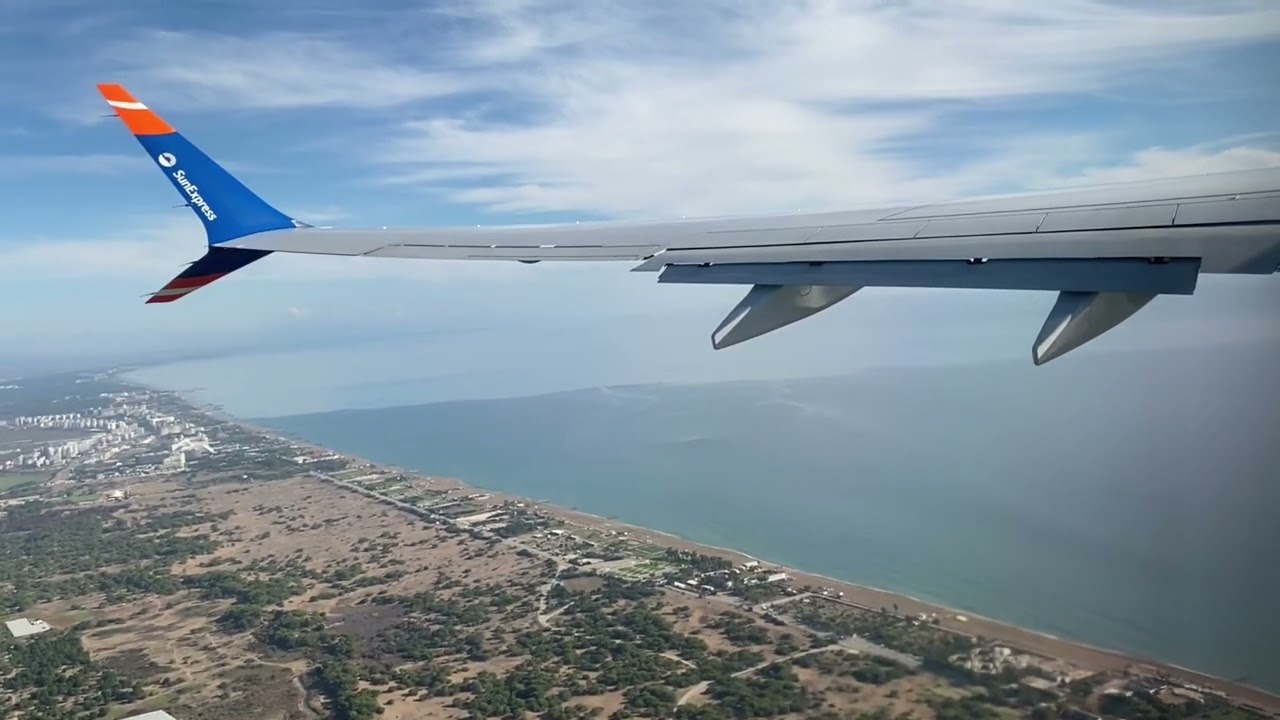 SUNEXPRESS BOEING 737-MAX8 TAKEOFF ANTALYA