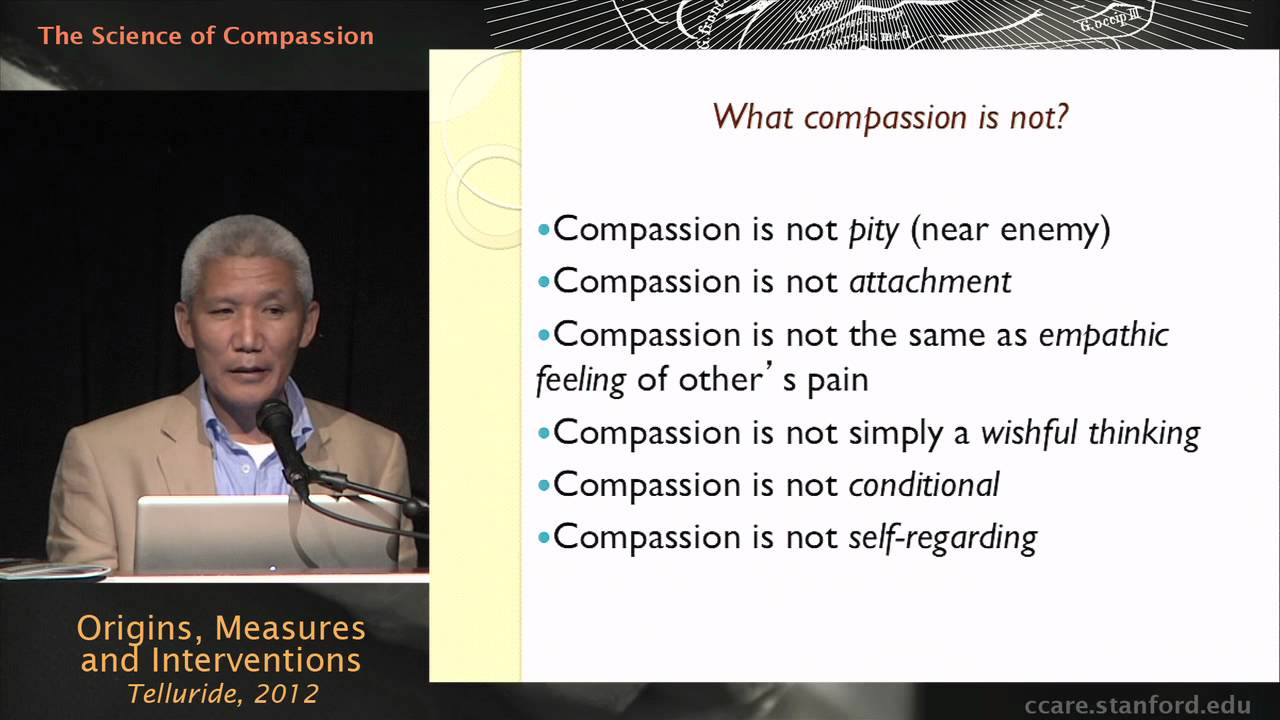 The Science of Compassion: Origins, Measures, and Interventions - Thupten Jinpa, PhD