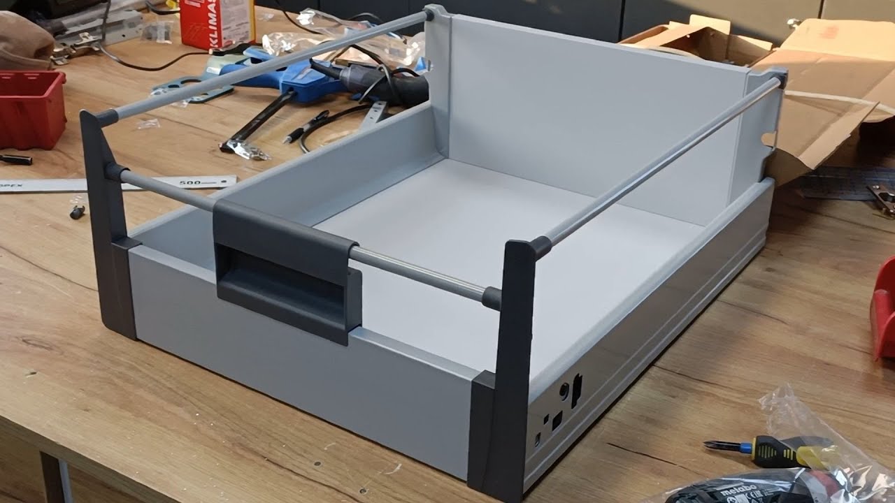 SZUFLADA DOBRE ROZWIĄZANIE DO KUCHNI 👨‍🍳🔪  jak skręcić szufladę wewnętrzną 🪛📐organizacyjną🪛📐✅