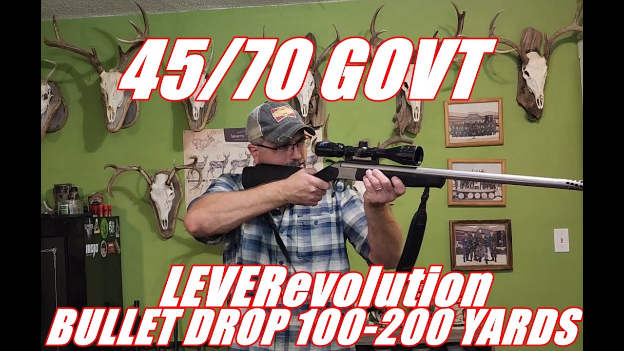 45/70 GOVT 100 to 200 YARD DROP