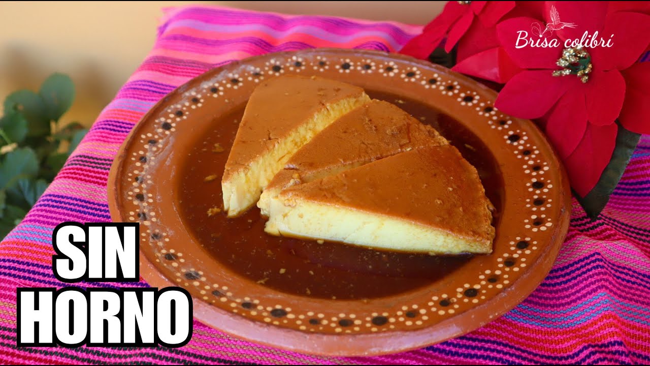 RECETA Flan Casero TRADICIONAL 🍮 Sin Horno, Sin Leche Condensada