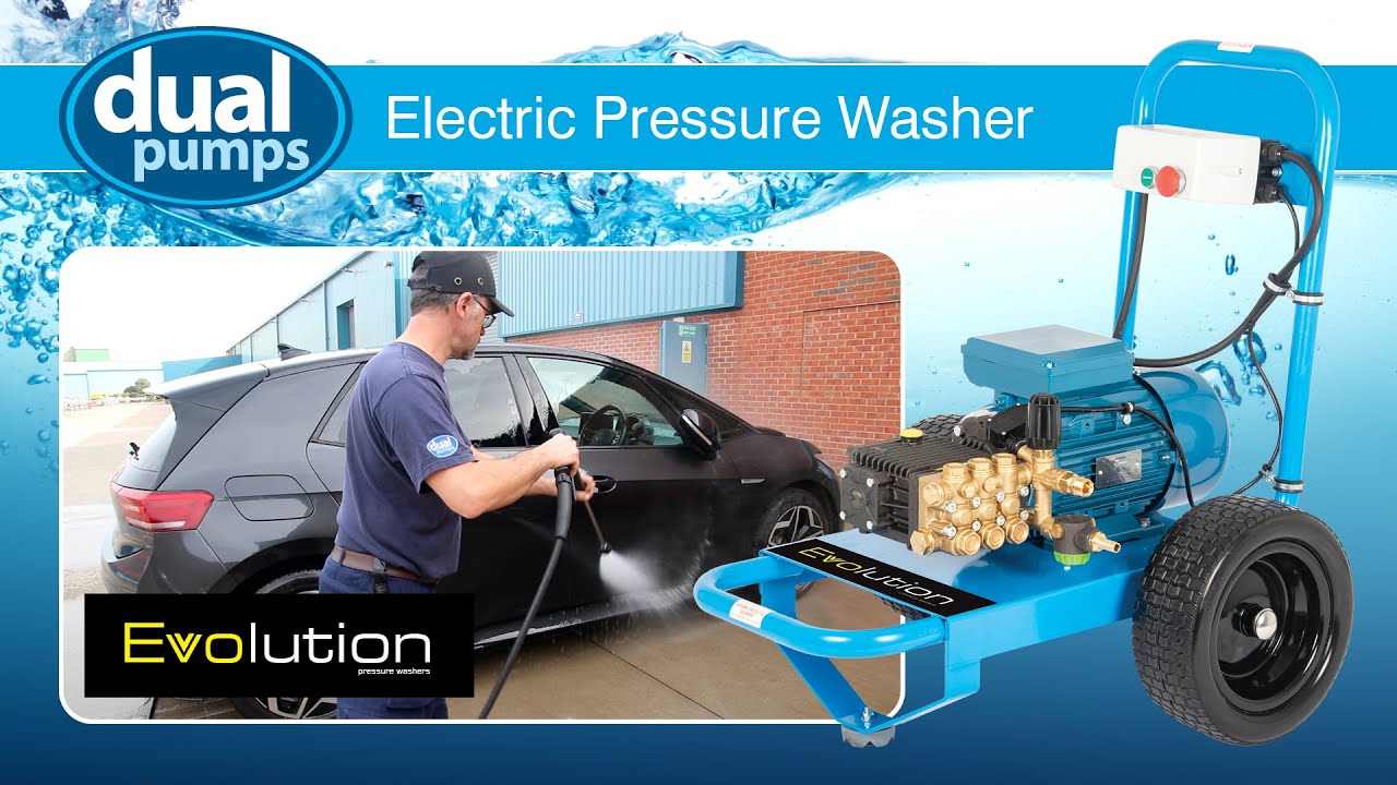 Get Started With Your Electric Pressure Washer - Evolution 1 Series - Dual Pumps