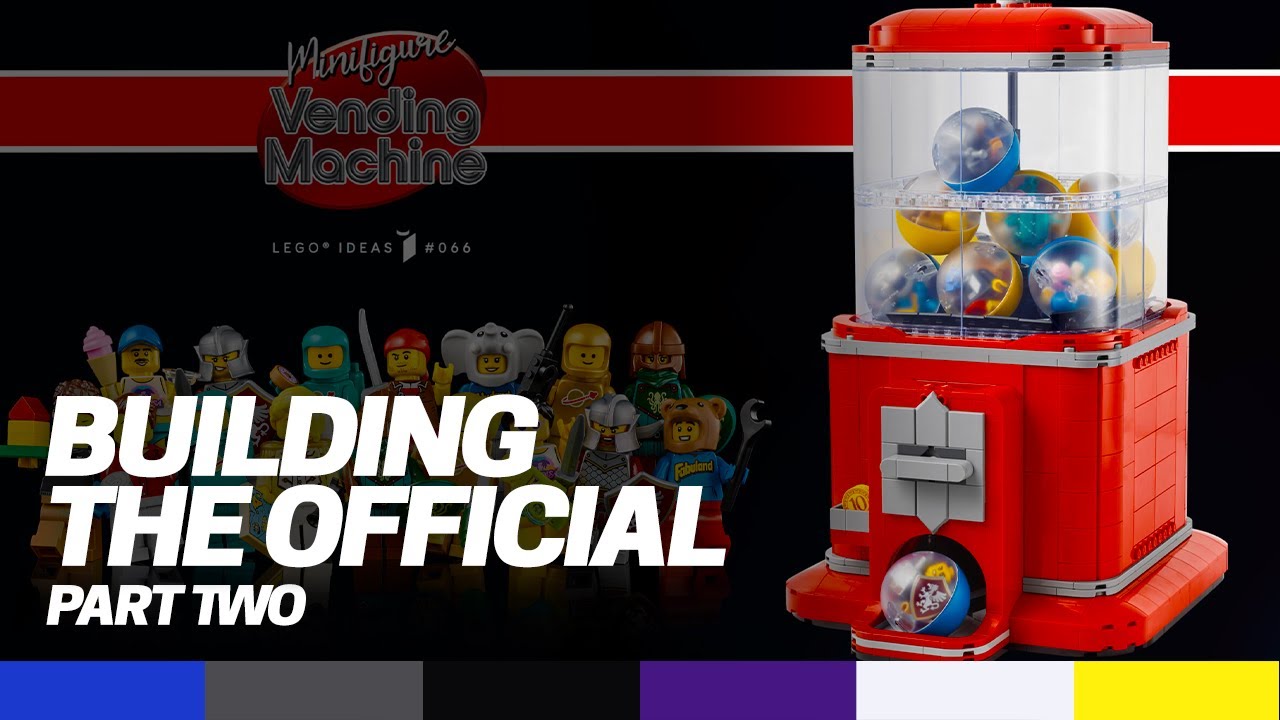 Building LEGO IDEAS 21358 Minifigure Vending Machine (part 2) - SilentMode LIVE [2025.12.23]