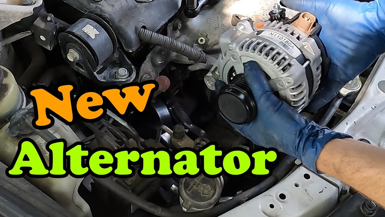 2007-2009 Toyota Camry Alternator Replacement How To DIY