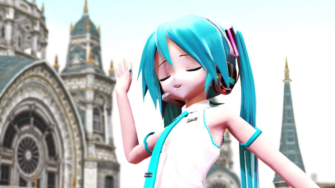 【MMD】あぴミク_Ver.XXpで「エレクトロトレイン」