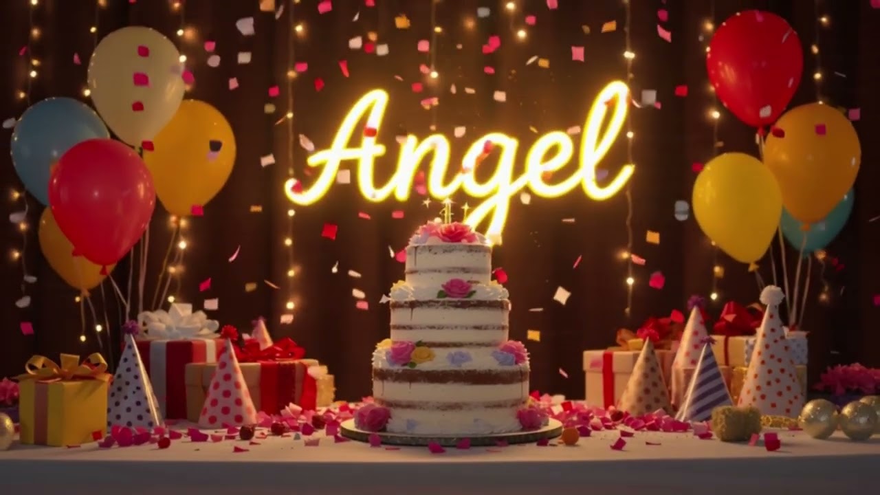 ANGEL Birthday Song – Happy Birthday ANGEL