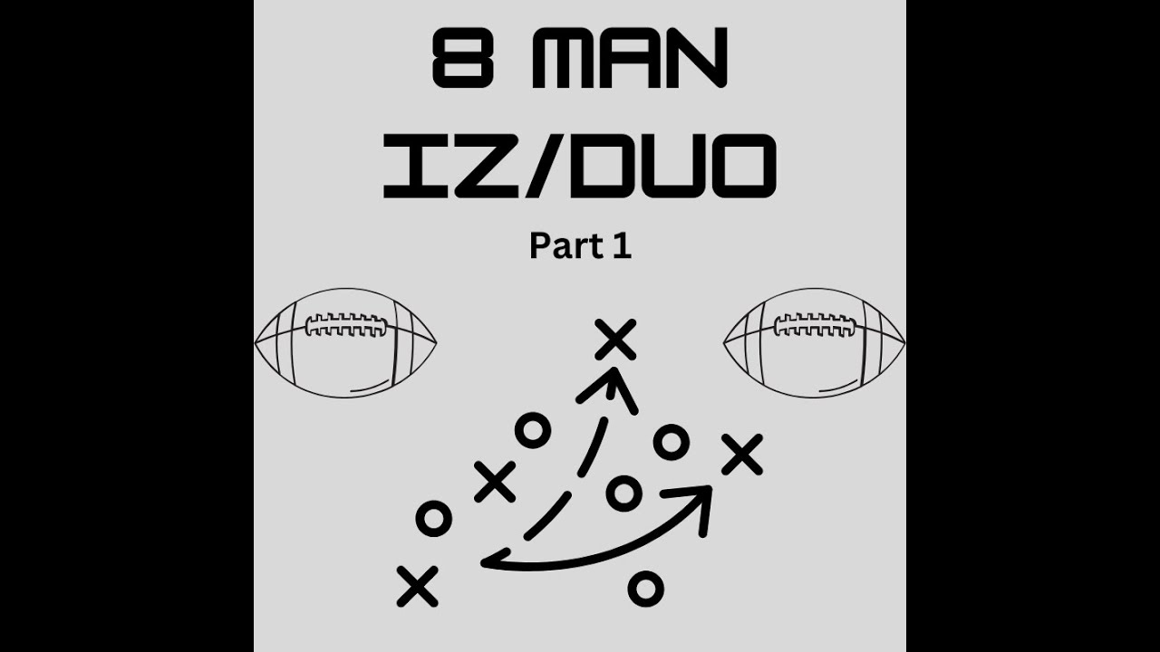 Inside Zone scheme for 8 man!