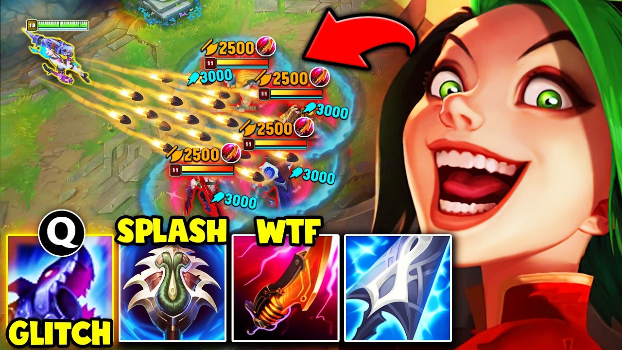 JINX BUT MY ROCKETS EXPLODE TWICE WITH THIS BUILD (TRIPLE AOE SPLASH DAMAGE)
