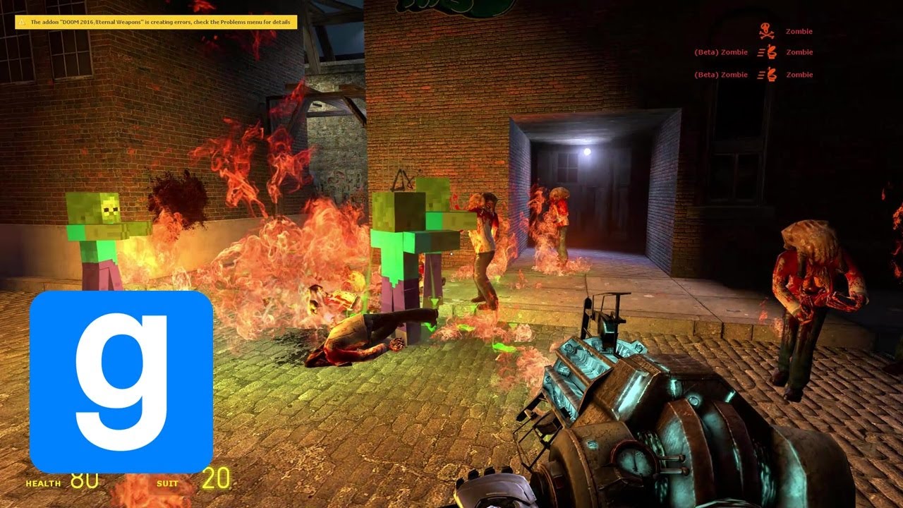 NPC's on Zombie Spawn Map (Garry's Mod)