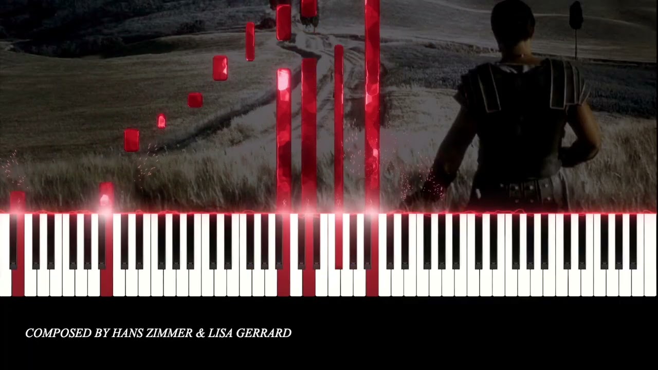 Now We Are Free - Gladiator: Piano Performance