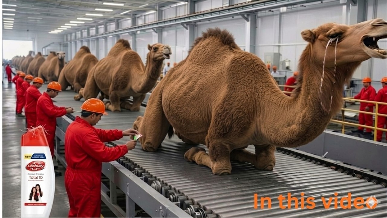 Inside a South African Factory – How Camel Bones Are Turned Into Lifebuoy Shampoo | Full  Process