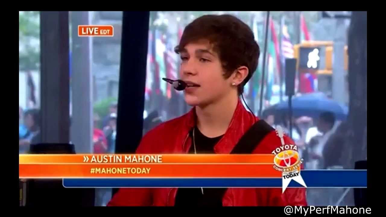 Austin Mahone - Say Somethin (live @ the Today Show)