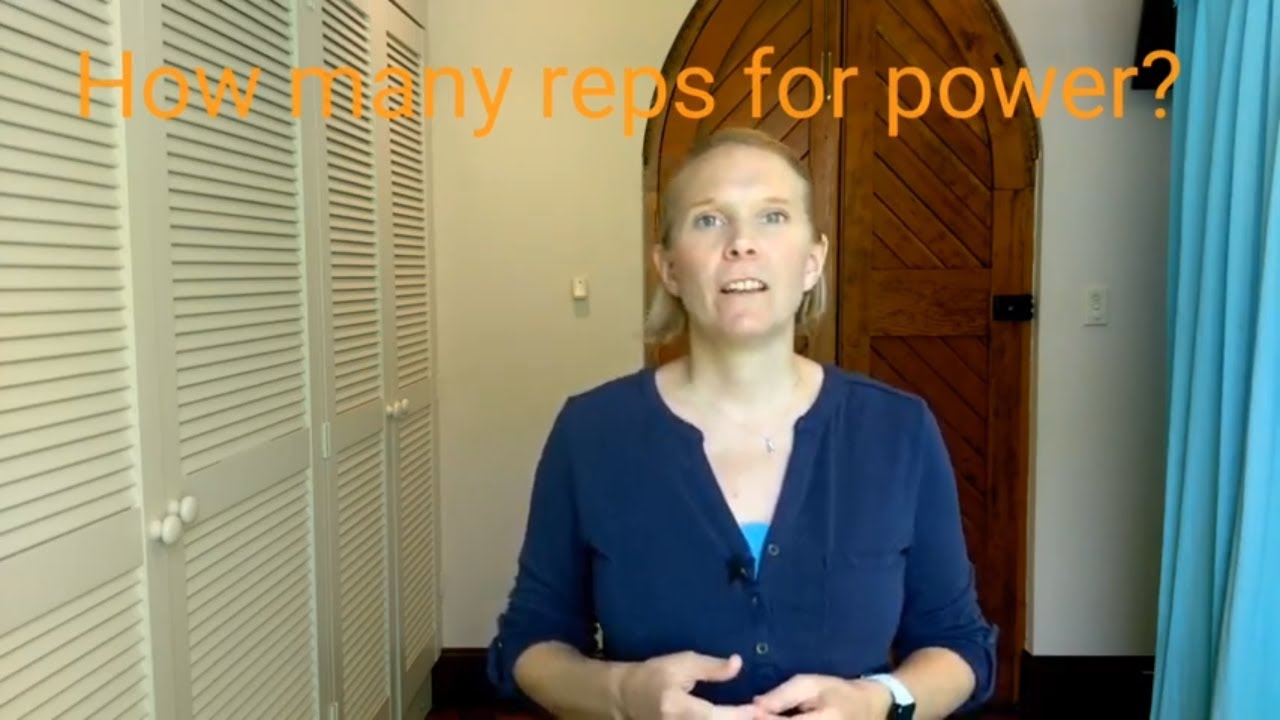 How Many Reps for Power Exercises?