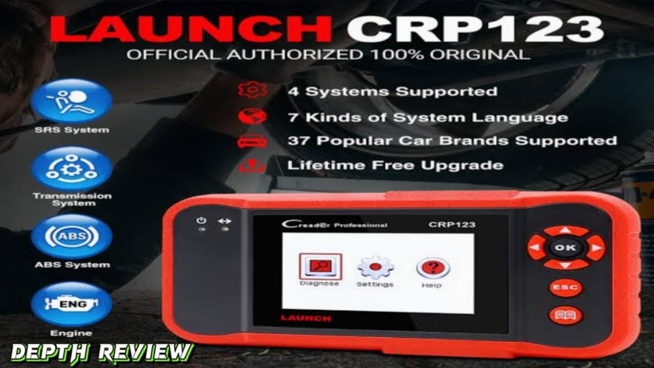 Launch CRP123 — лучший сканер | Честный обзор и демонстрация | Обзор Launch CRP123 |