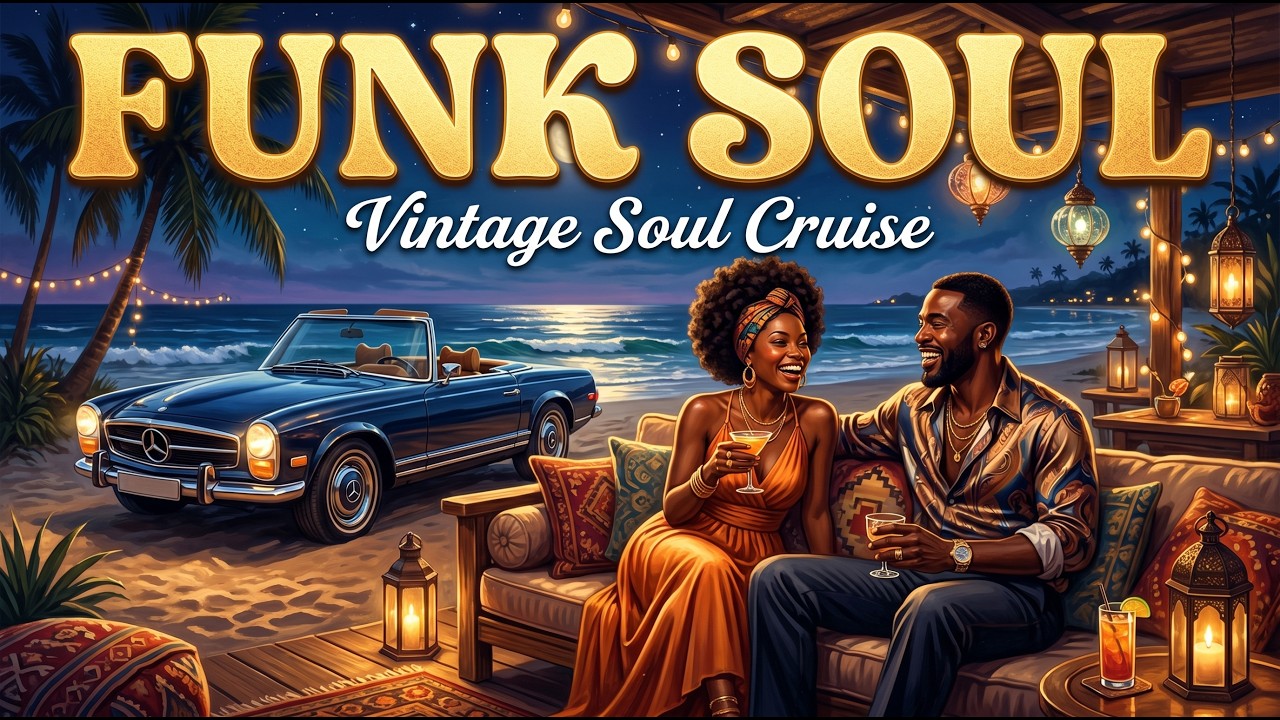 FUNK SOUL - SPTY GROOVES | Smooth Night Cruise | Night Drive Through Paradise