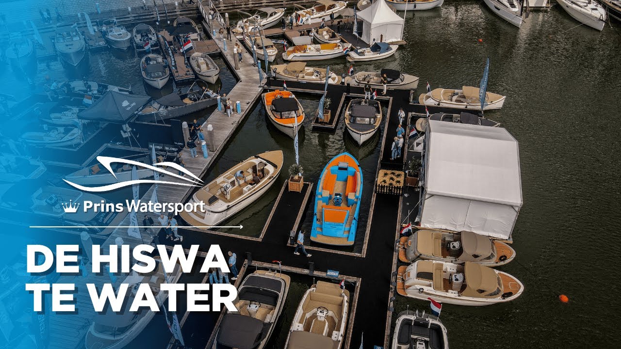 PRINS WATERSPORT OP DE HISWA TE WATER!