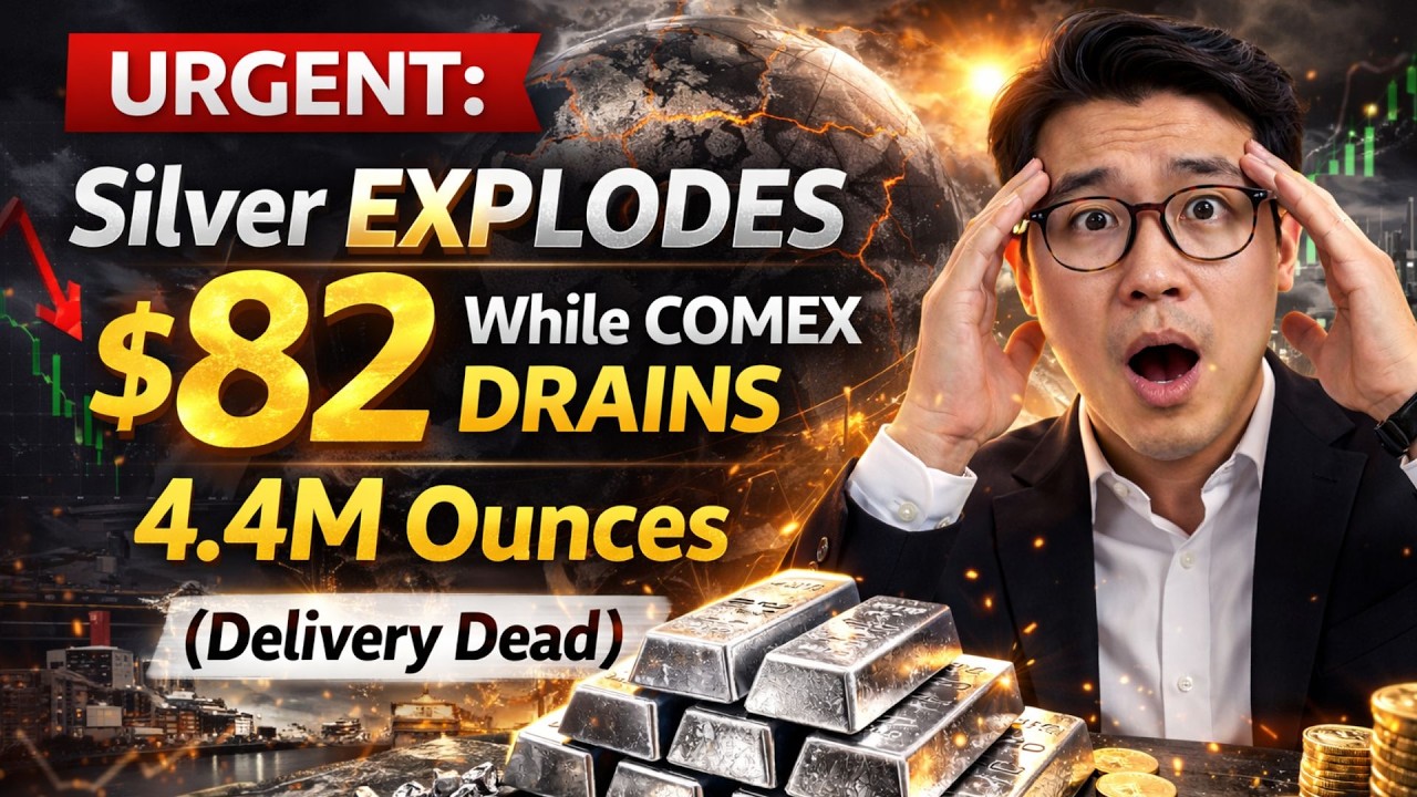 URGENT: Silver EXPLODES to $82 While COMEX DRAINS 4.4M Ounces (Delivery Dead)