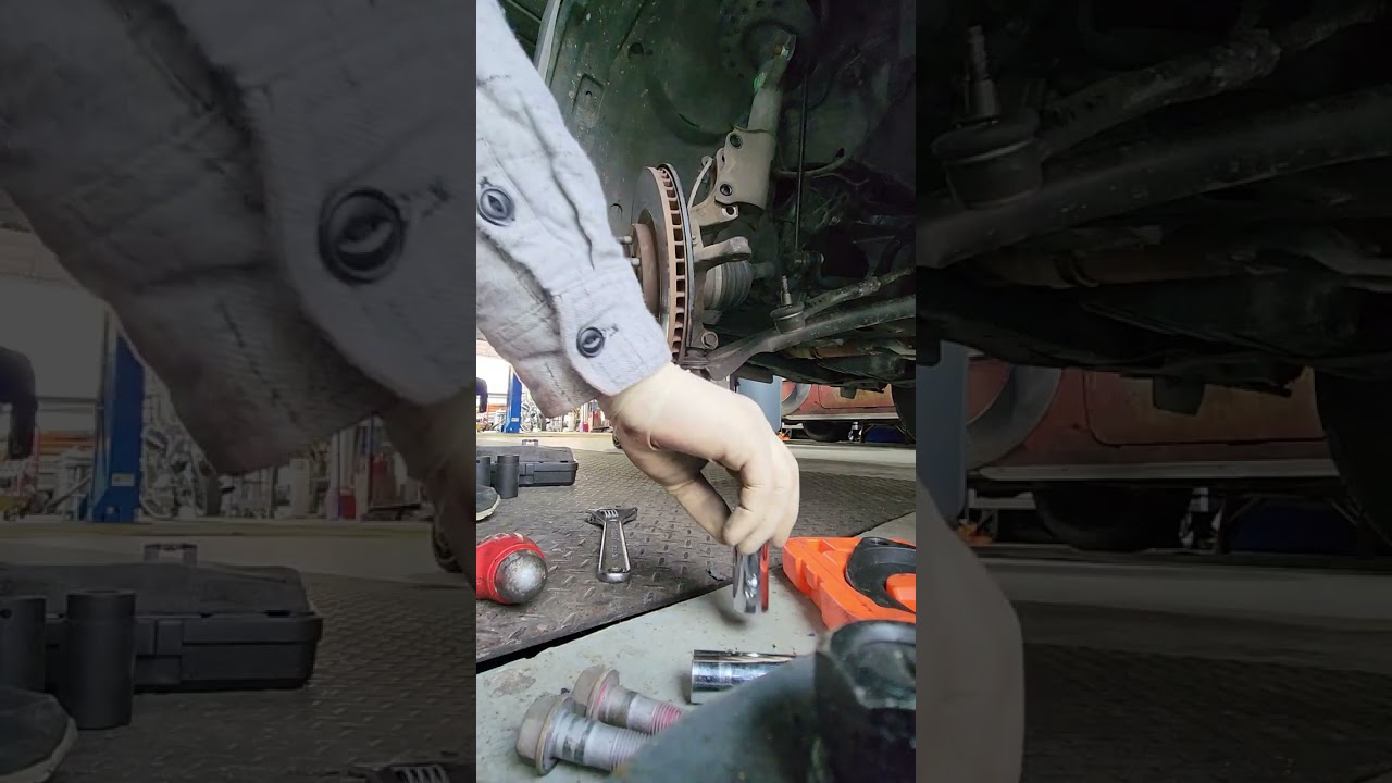 2014 Nissan rouge driver side cv axle replacement pt1