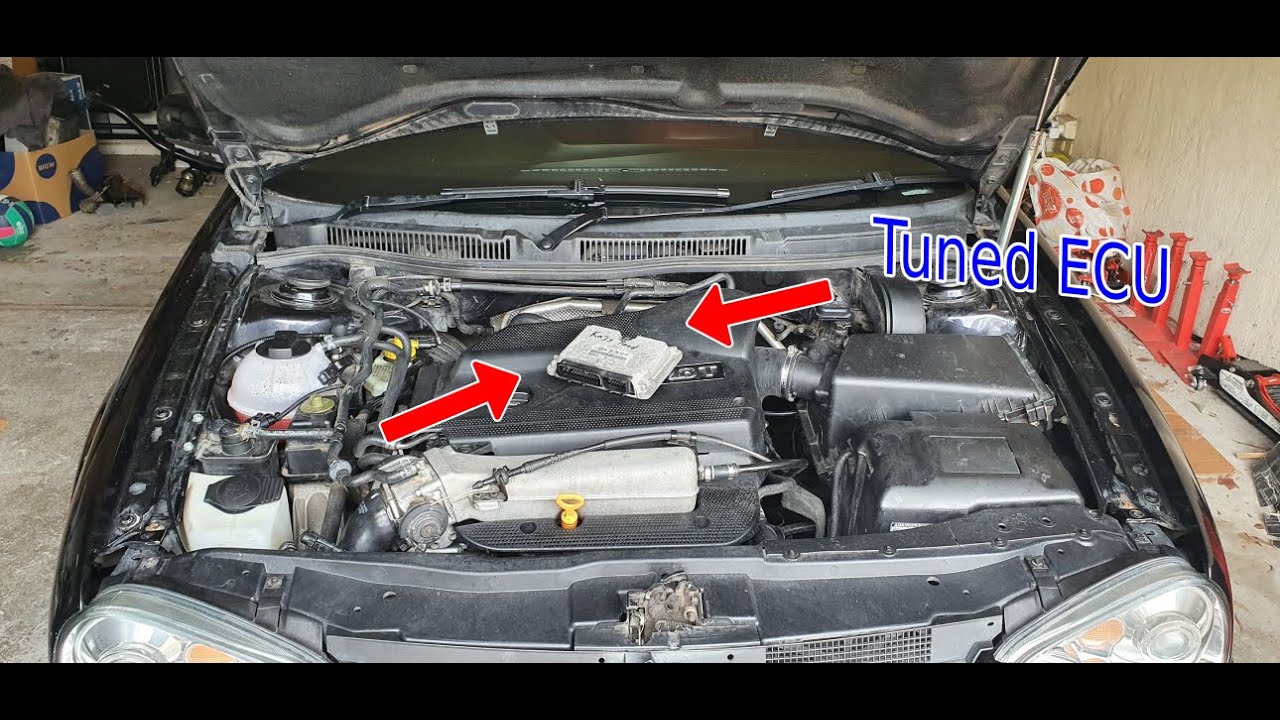 Installing a Tuned ECU on a MK4 Golf GTI / Jetta
