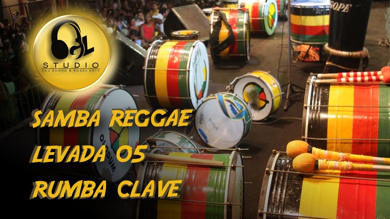BRAZIL PERCUSSION - SAMBA REGGAE MULTITRACK Nº 05 - RUMBA CLAVE - 110 BPM - OLODUM - SAMPLE - LOOP