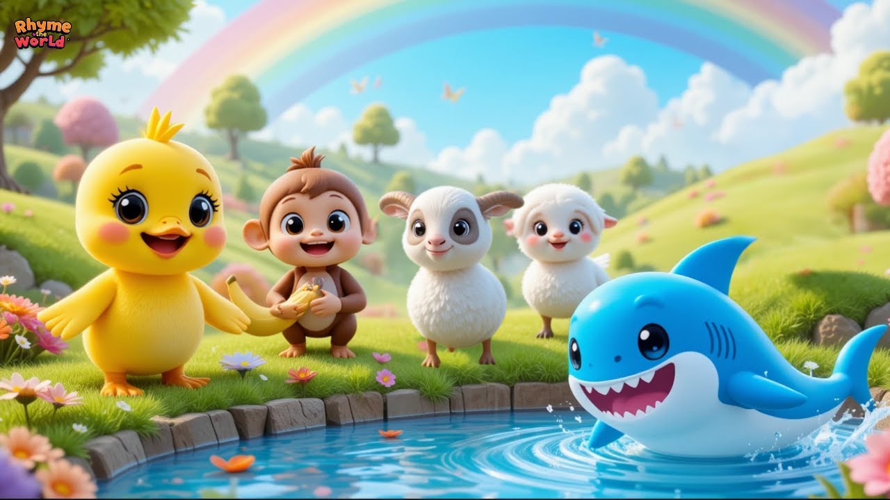 Best Nursery Rhymes Compilation | Five Little Ducks, Monkeys, Baby Sharks & More Kids Songs 2025