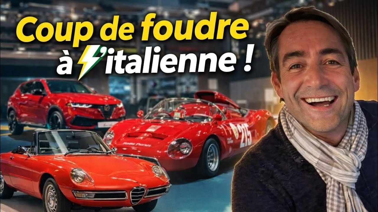 🇮🇹❤️ Alfa Romeo m'a fait craquer à Rétromobile ! 
