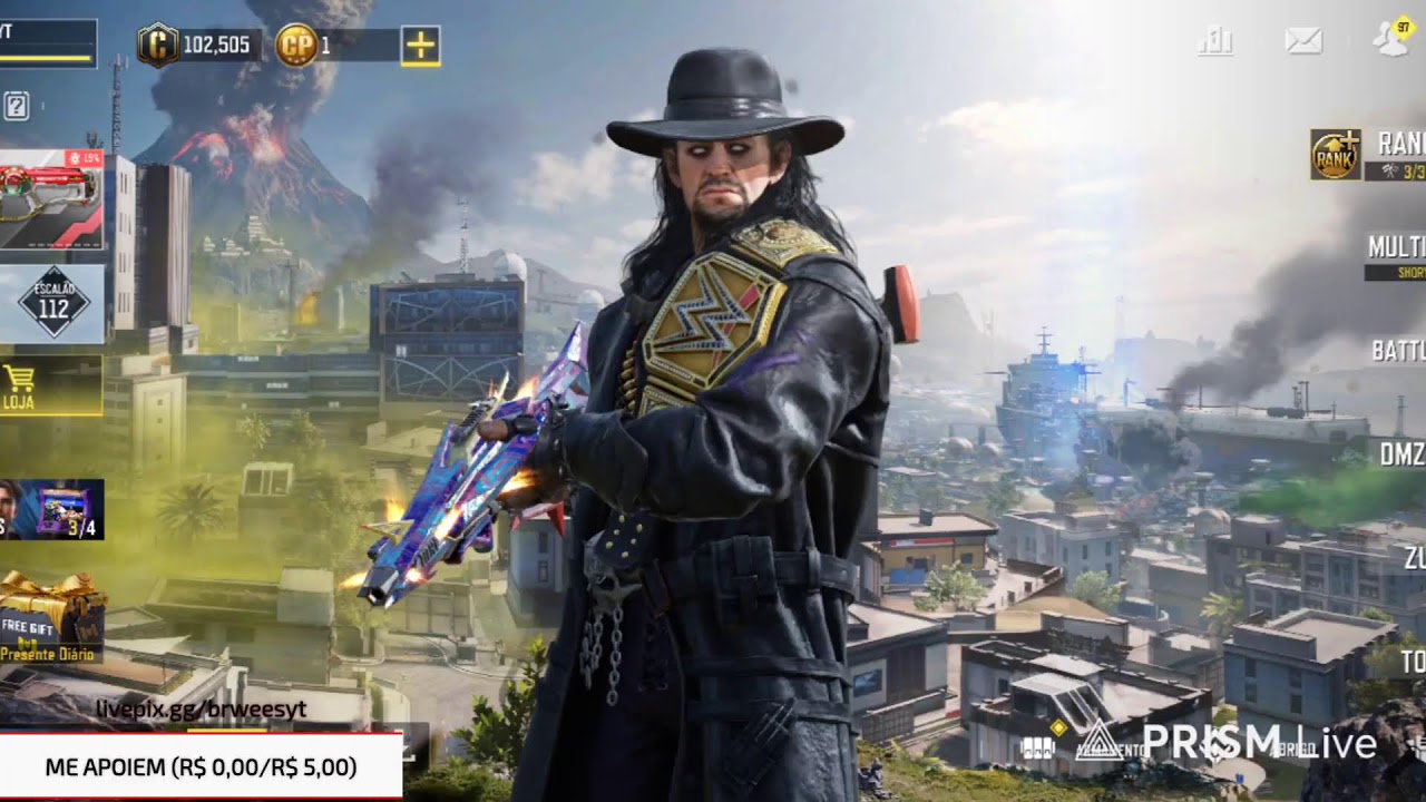 LIVE COD MOBILE EVOLUINDO A JOGABILIDADE #aovivo #live