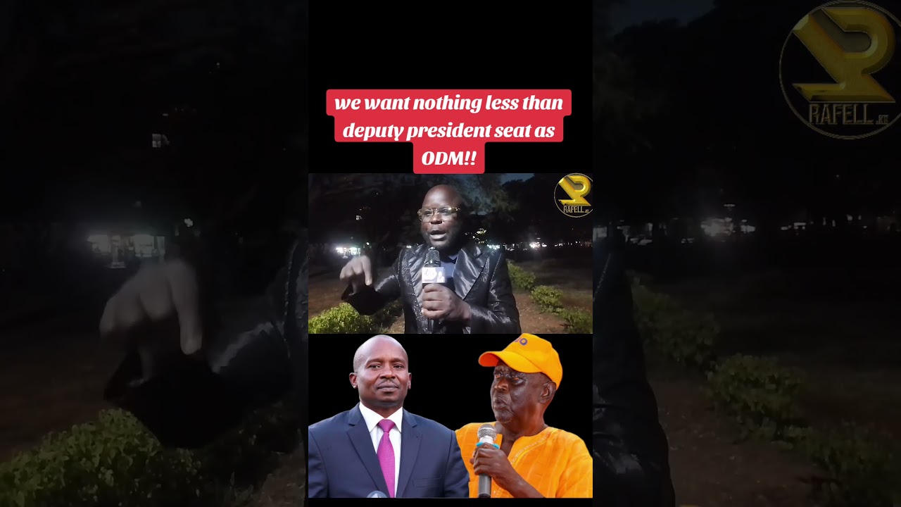 Dp kindiki might loose his post to ODM #odm #shortvideo #shorts