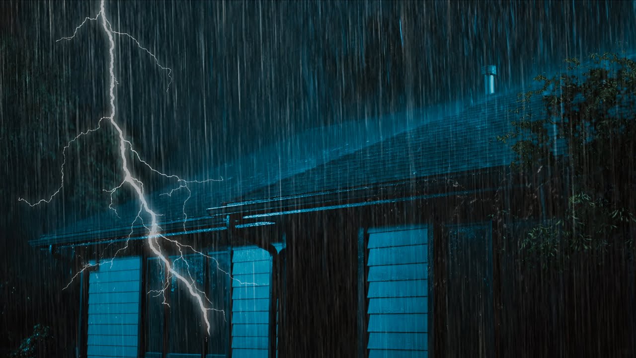 Natural Rain Sounds to Drift You to Sleep | Soothing Forest Rain