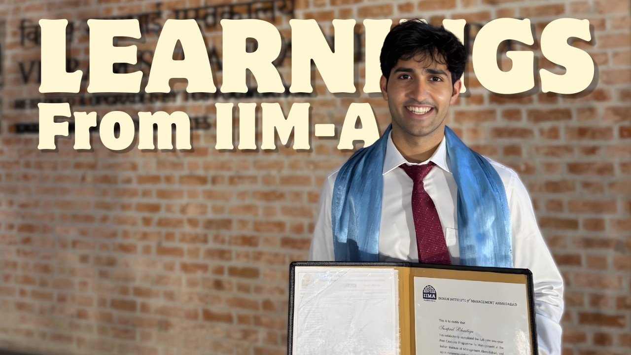 From a Confused 18-Year-Old to Rank 20 @ IIM Ahmedabad | Lessons, Mistakes & Everything In Between