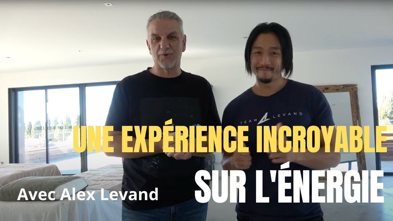 Regardez cette expérience sur l'énergie et la puissance. Avec Alex Levand