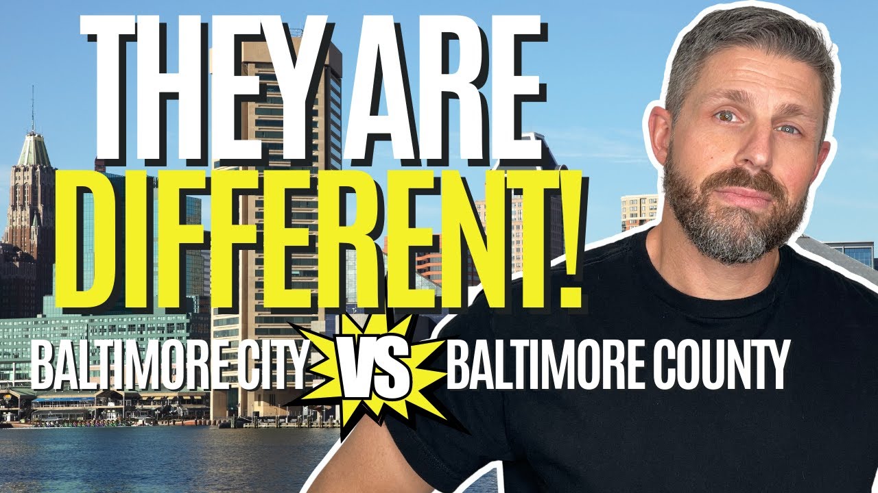 Baltimore City vs Baltimore County [WHAT AREA IS BETTER?]