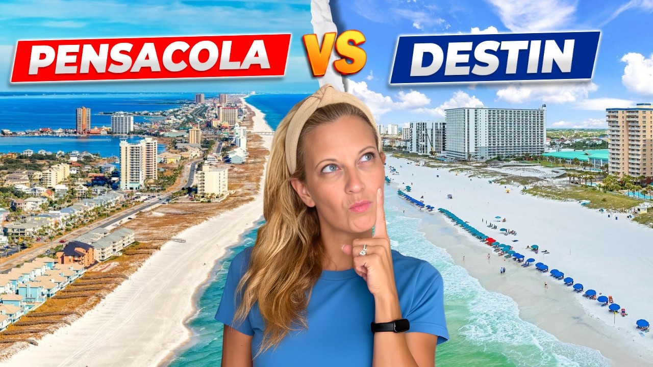 Pensacola vs Destin Florida – Which Beach Town is Best to Live In?