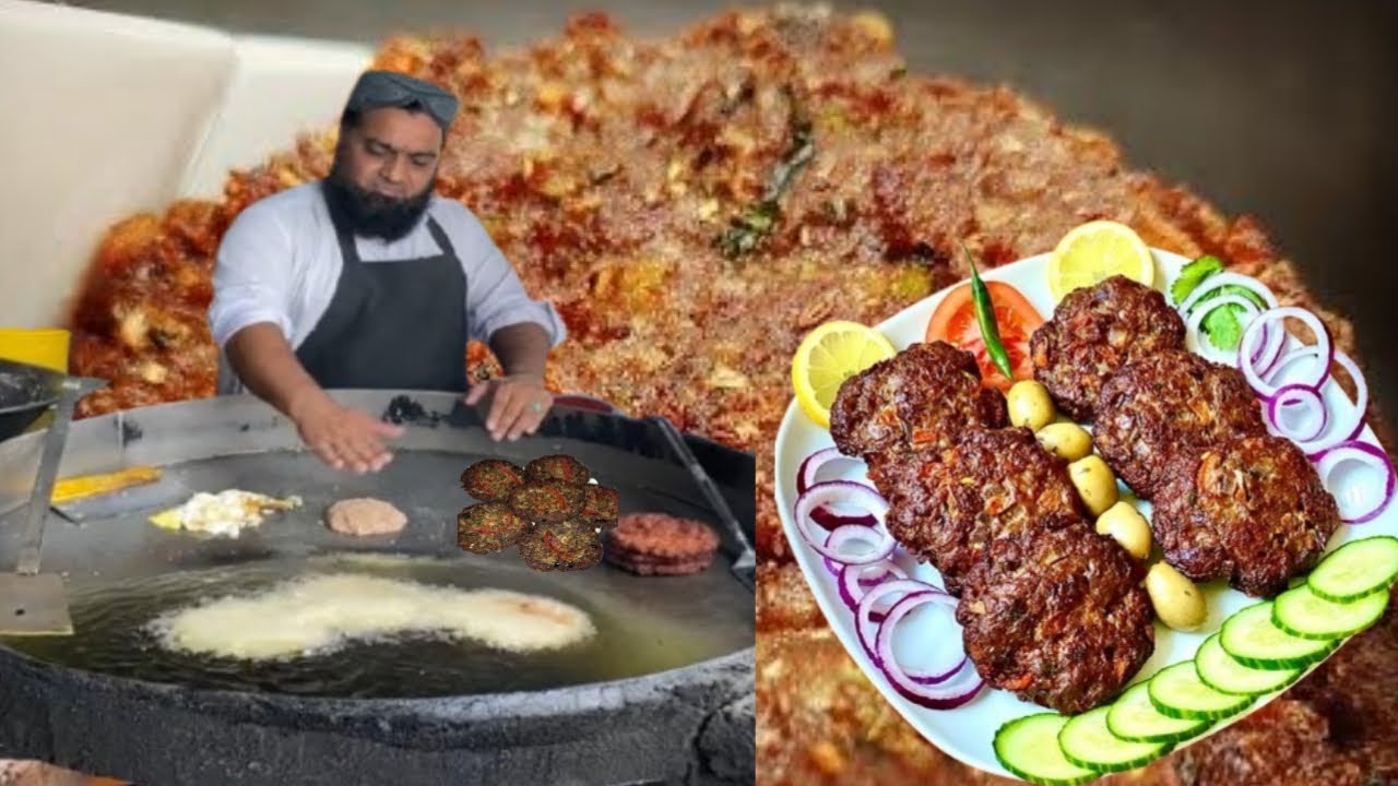 Original Peshawari Chapli Kabab Recipe Restaurant Style by 5Star Street Food