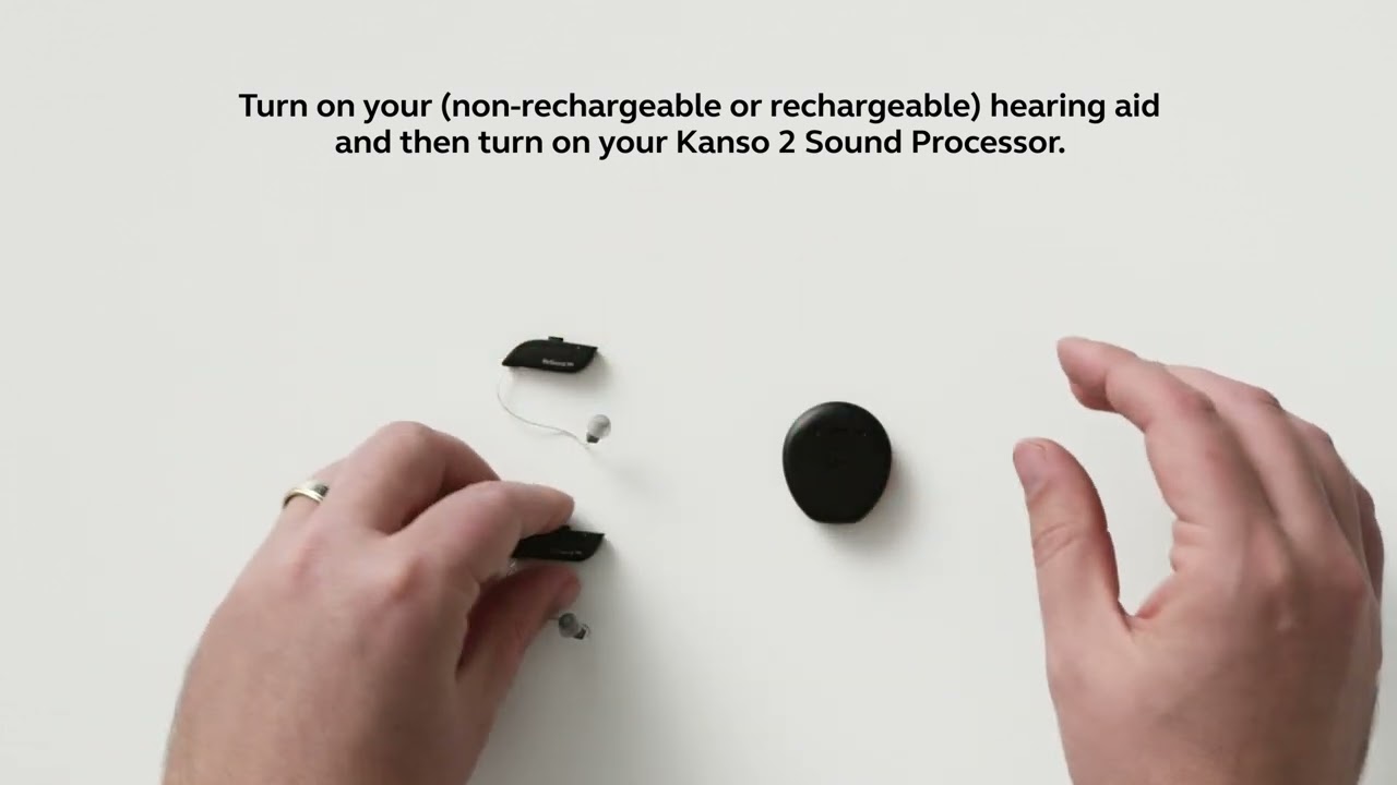How to pair your Kanso 2 Sound Processor and ReSound hearing aid with a compatible Apple device