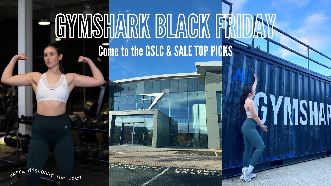 GYMSHARK BLACK FRIDAY | visit the Gymshark lifting club with me and my Black Friday top picks!