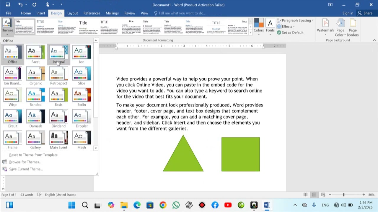 Microsoft Word 18. Lecture