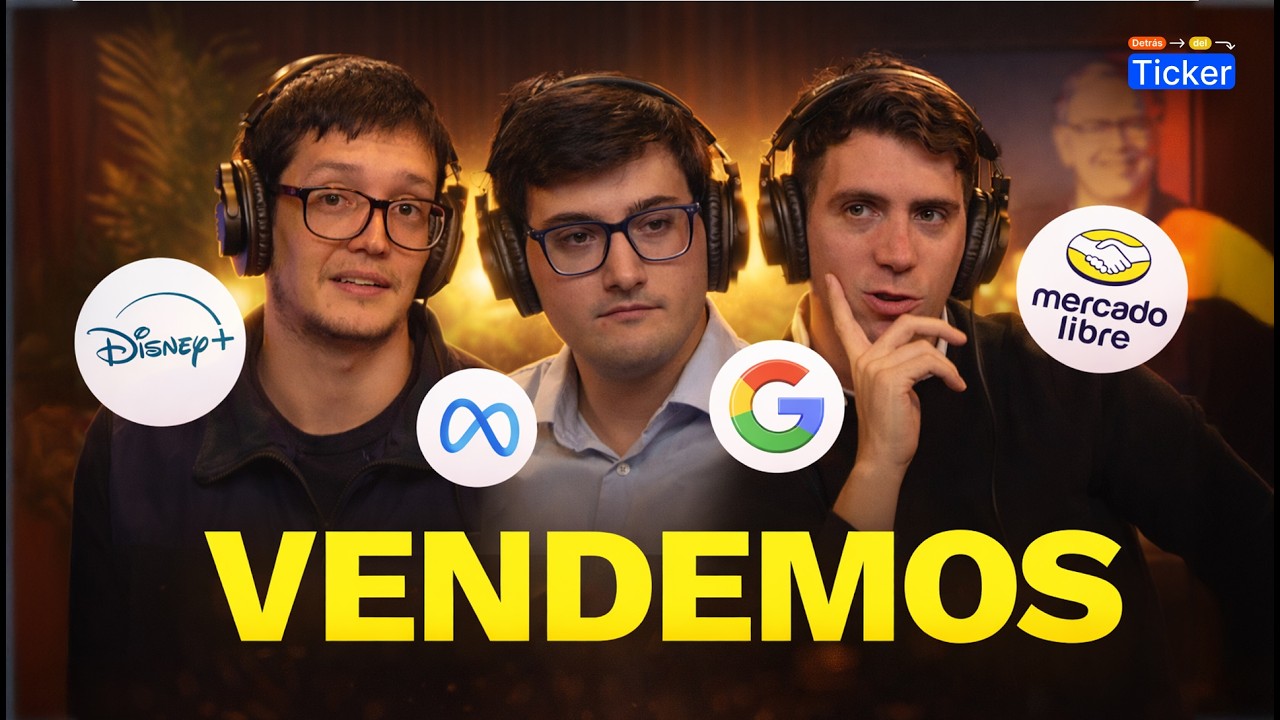 &iexcl;VENDEMOS! 🔥 HOY ROTAMOS NUESTRA CARTERA 🔴 MELI, GOOGLE, META, DISNEY Y NU  | #DetrasDelTicker