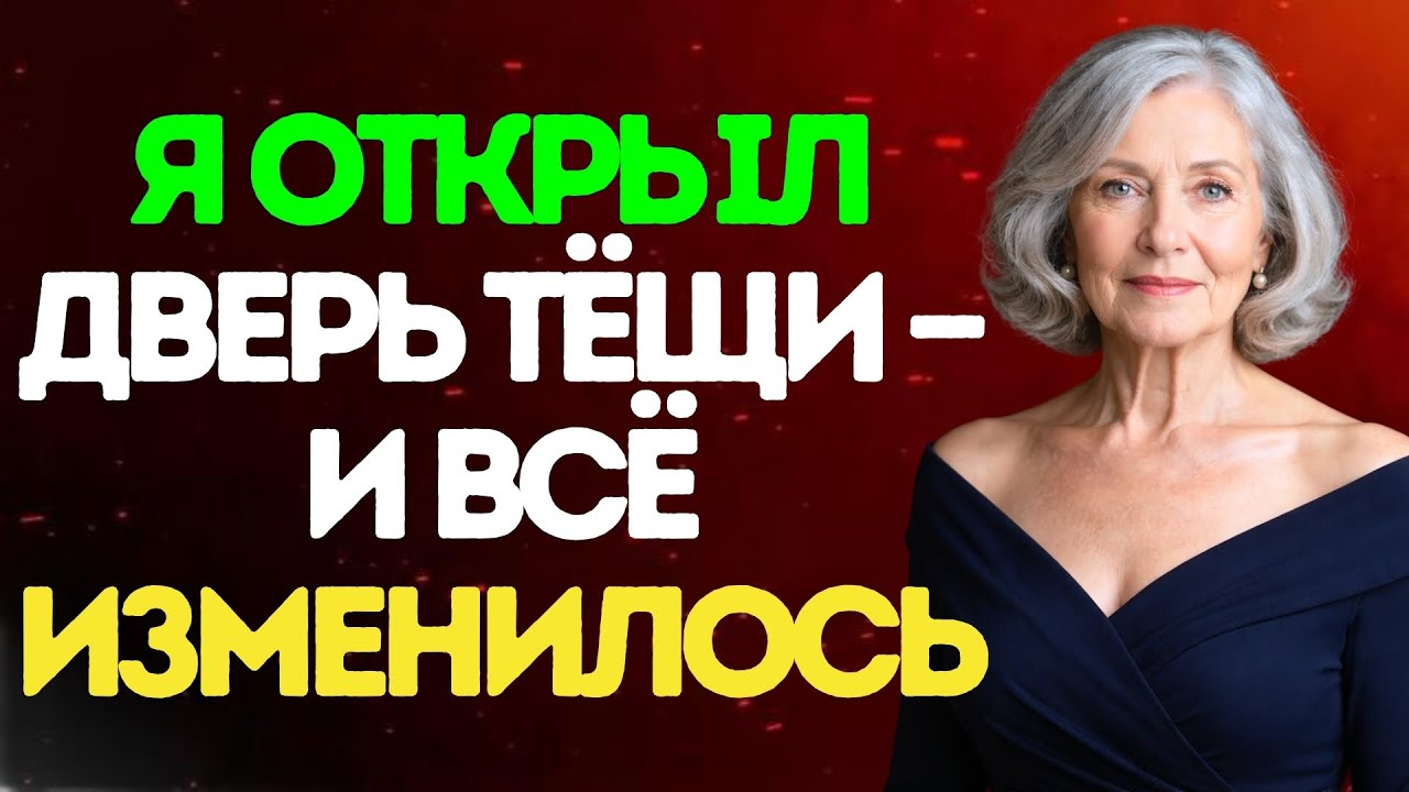 Я уговорил тёщу открыть запасную дверь — и понял, что назад дороги нет