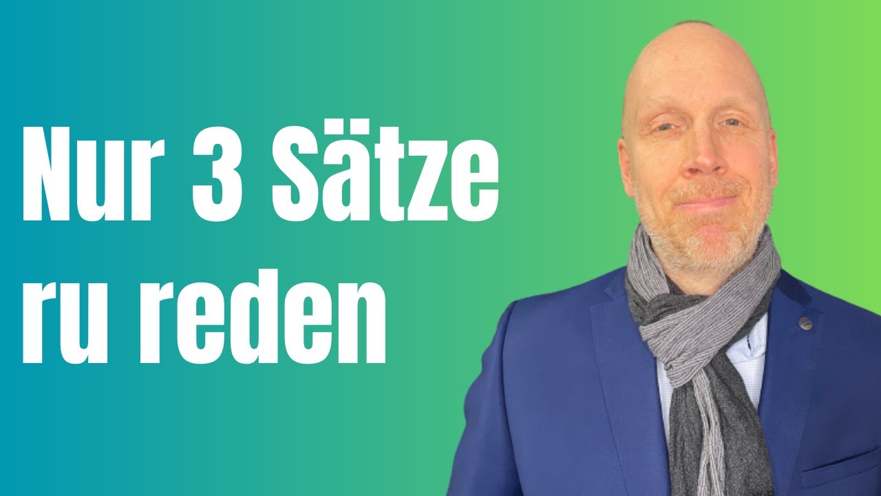 So erz&auml;hlst du packend - ohne Gelaber