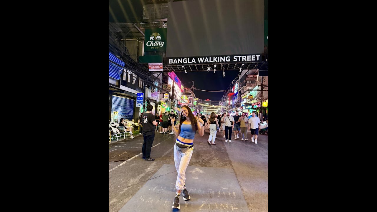 Phuket NIGHTLIFE - Bangla Walking Street - LIVE On Patong Beach Thailand