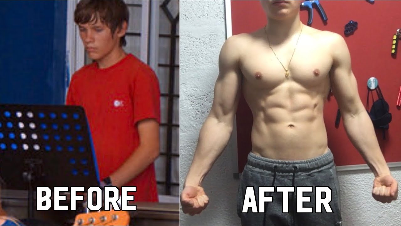 3 Years Body Transformation 17-20 Years Old (Natural)
