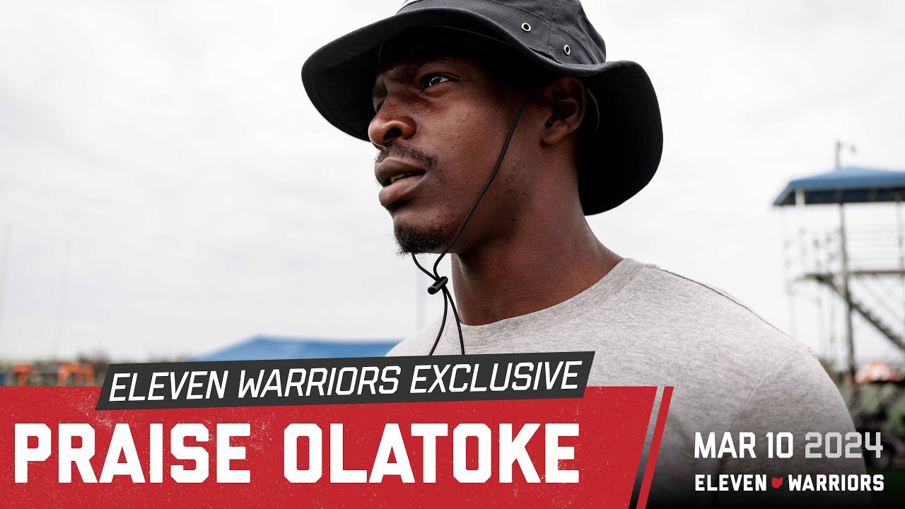 Praise Olatoke talks journey from Ohio State club football to NFL’s International Pathway Program