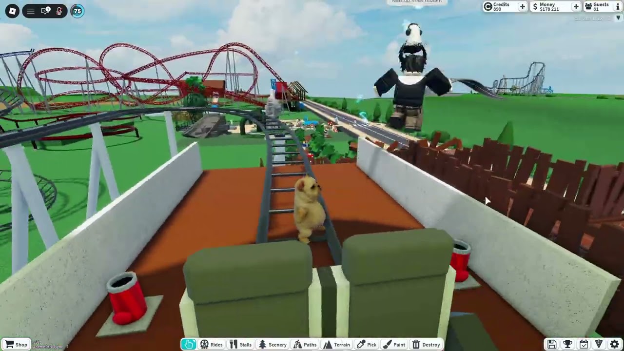 REVIEWING PARKS IN THEME PARK TYCOON 2!