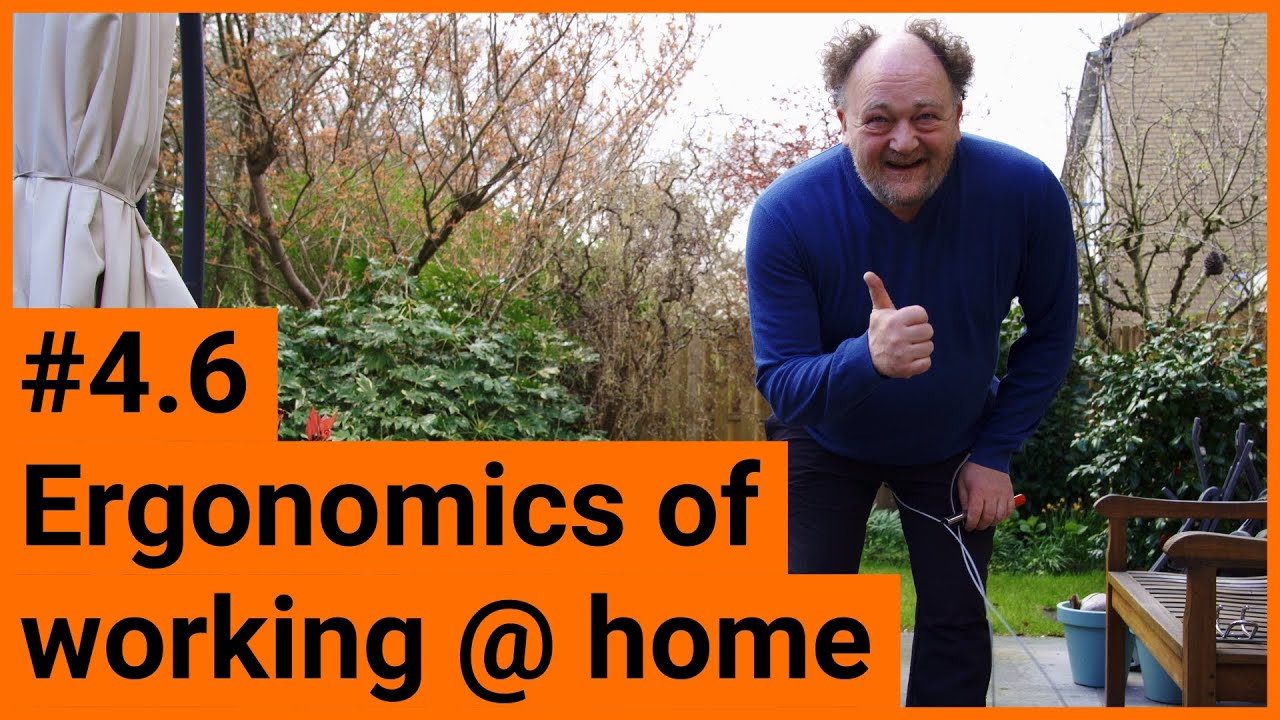 working from home - ergonomic tips & tricks