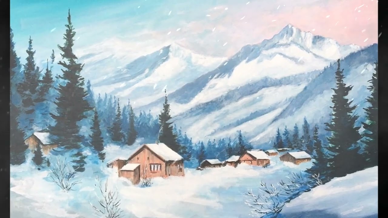 Paysage de neige
