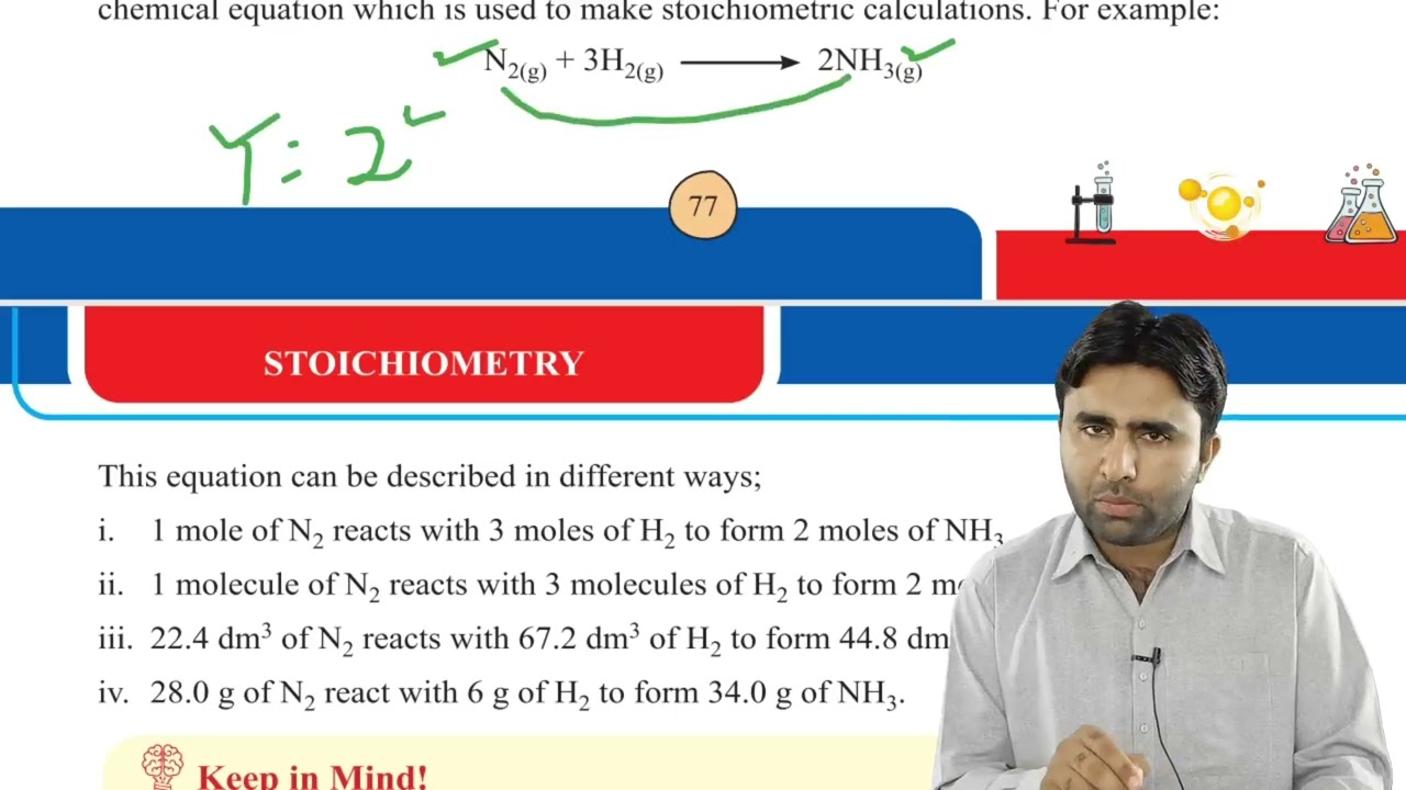Stoichiometric Relationships | Class 11 chemistry chapter 4 Stoichiemetry | Qais Ali Khan 