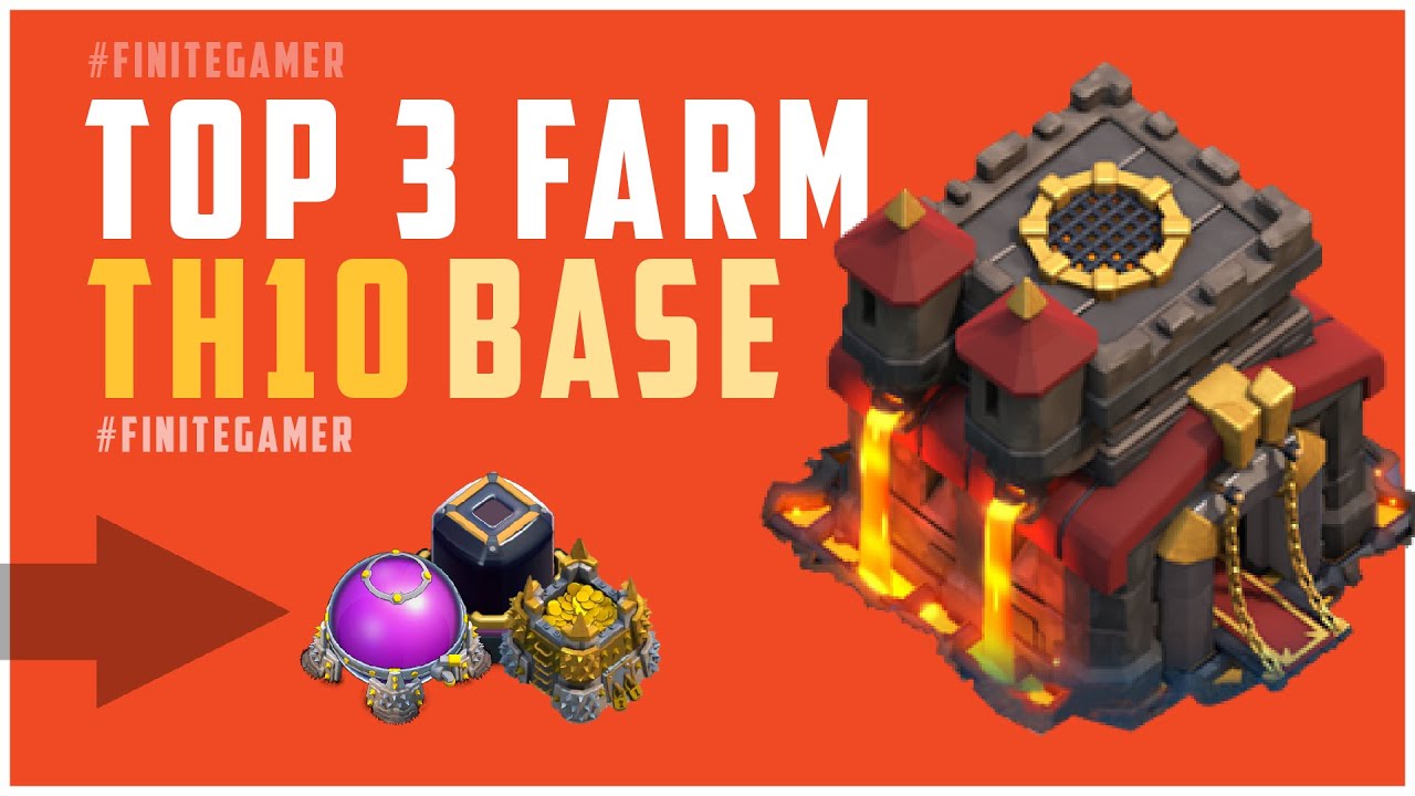 TOP 3 TH10 FARMING BASE COPY LINK 2020! Best Town Hall 10 Farming/Trophy Base Link | Clash of Clans