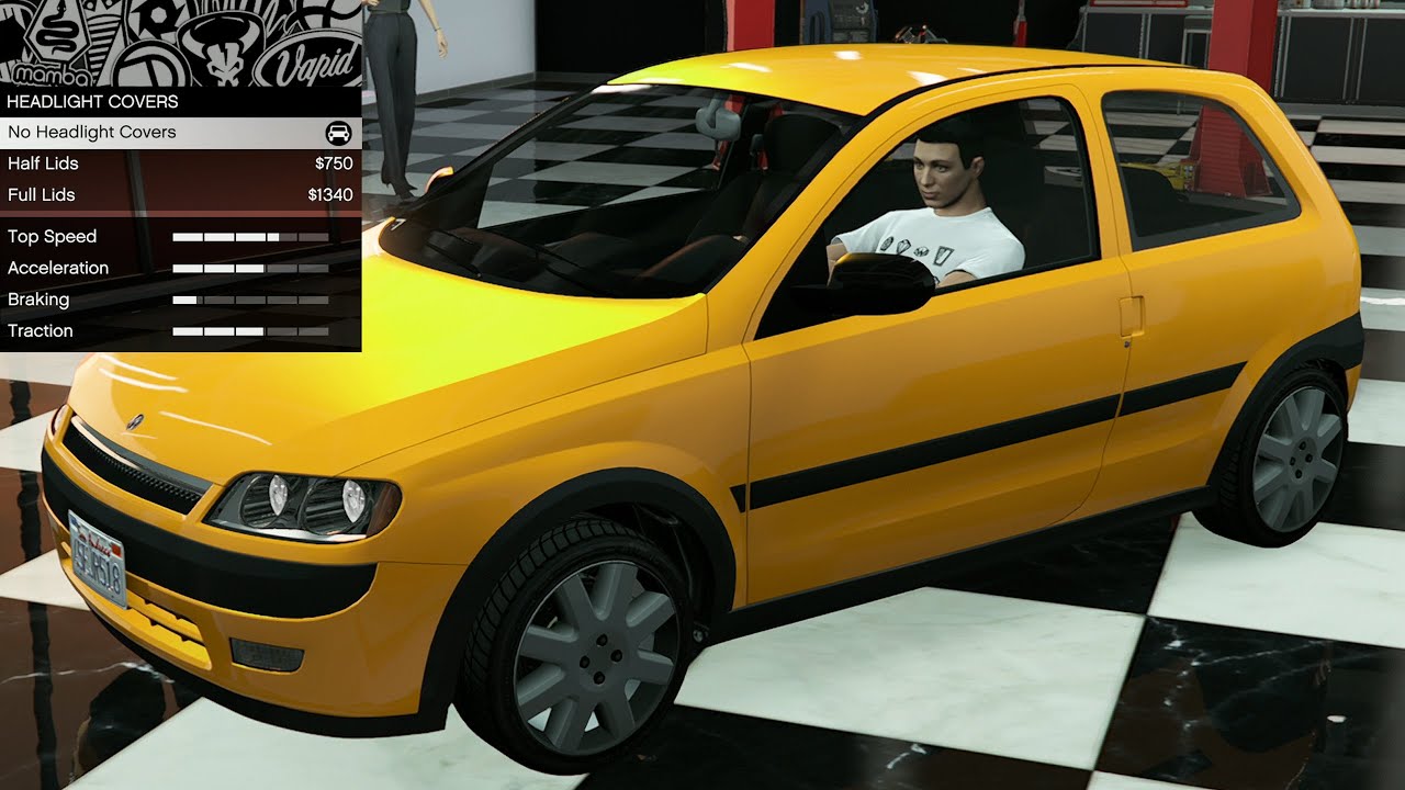 GTA 5 - Past DLC Vehicle Customization - Maxwell Asbo (Vauxhall Corsa C)