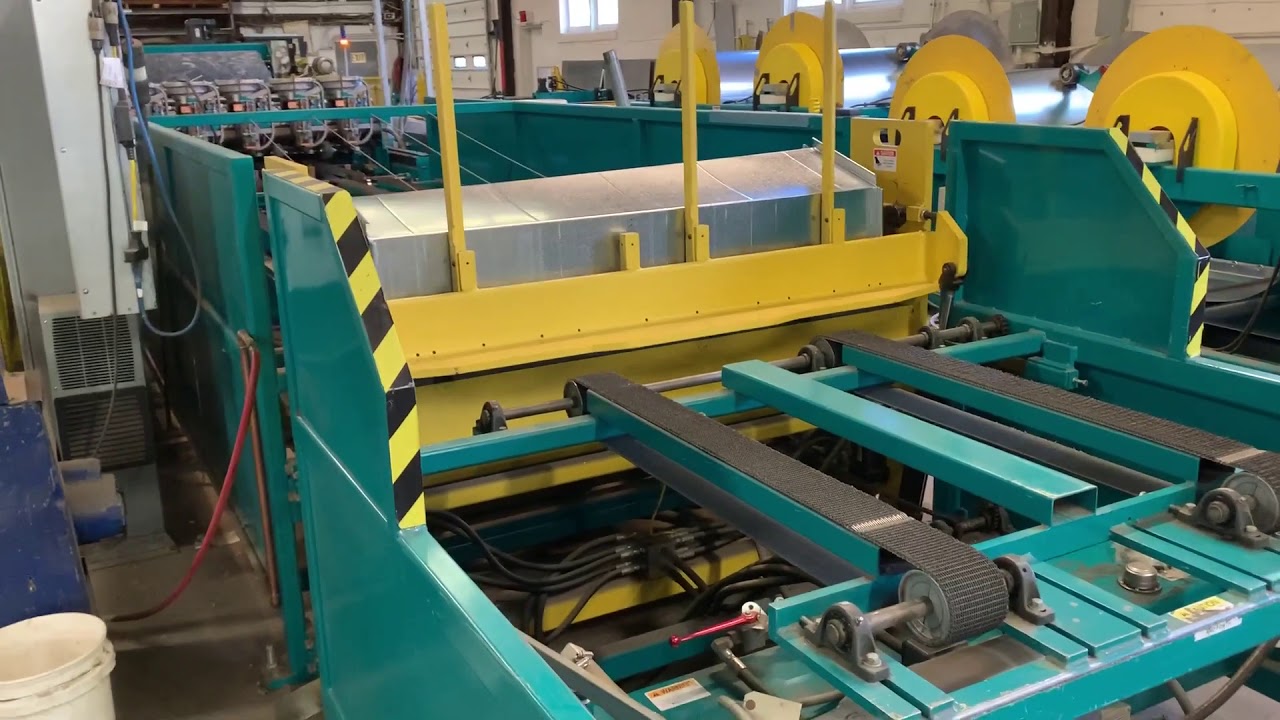 2009 Iowa Precision 5' Fabriduct Coil Line